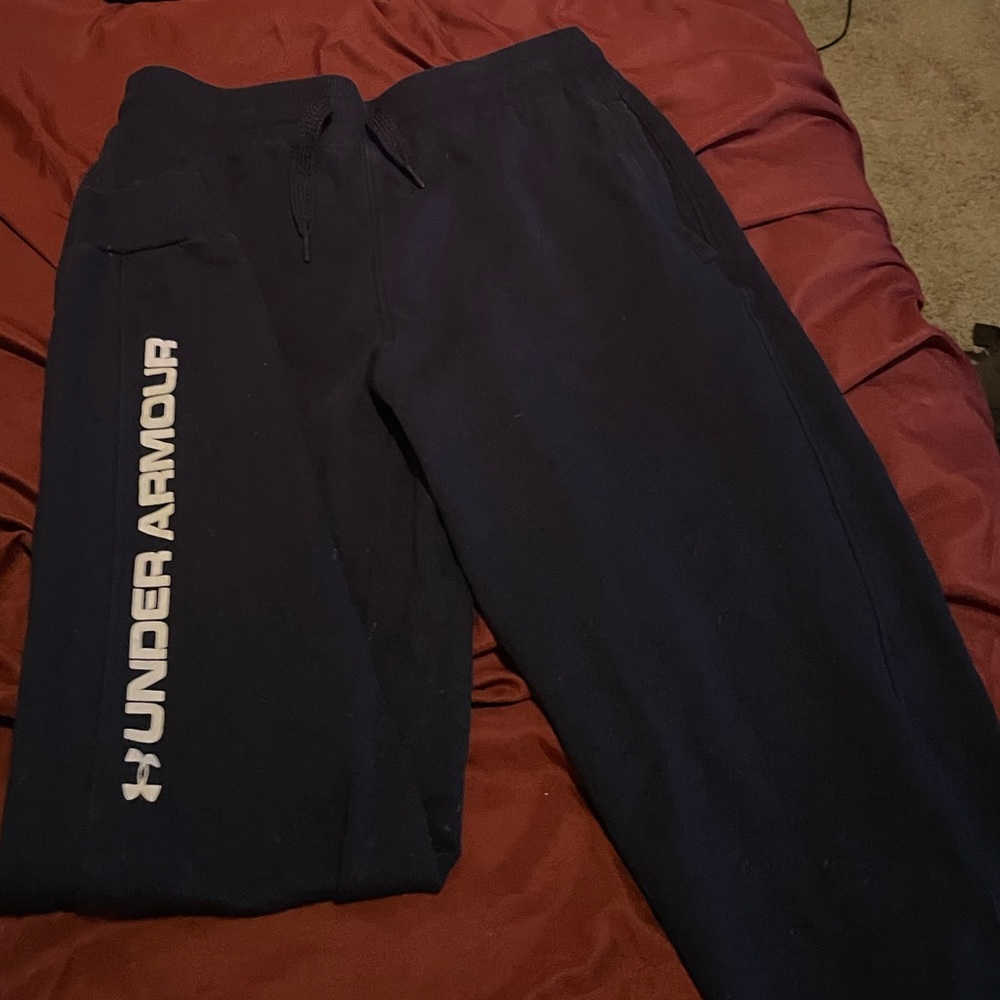 Dark blue under amour joggers